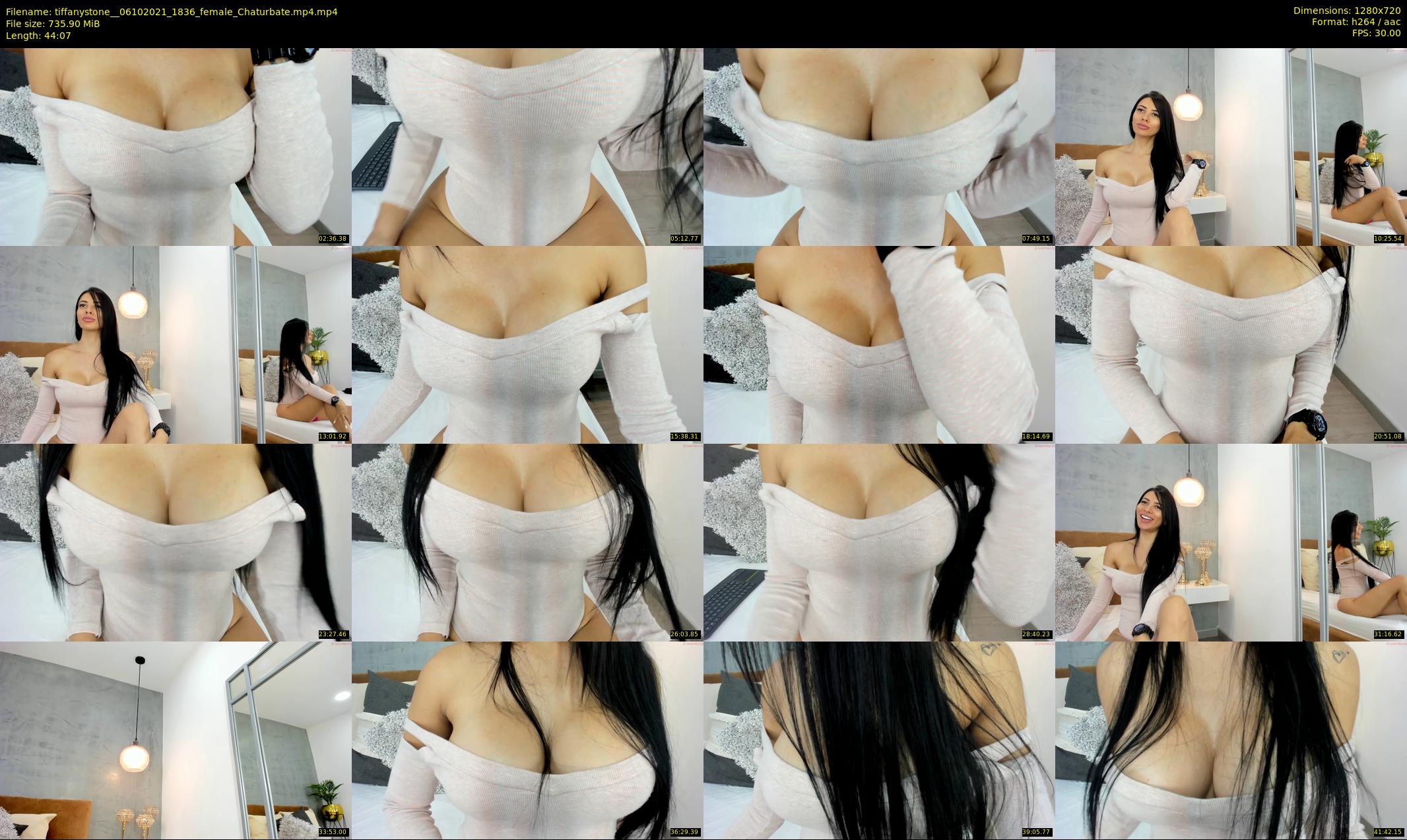 tiffanystone_ — 45 minute Chaturbate female cam show recording, 720p, Oct 6, 2021