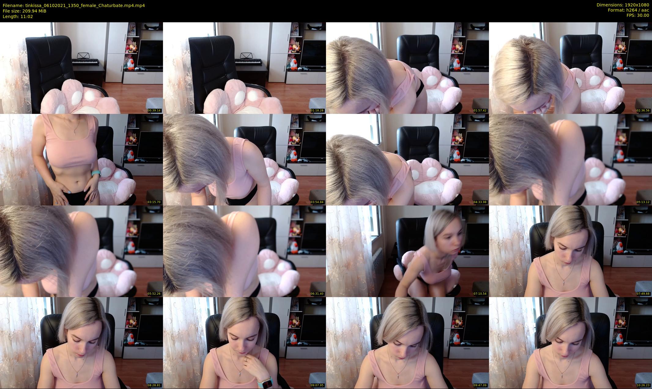 tinkissa — 12 minute Chaturbate couple cam show recording, 1080p, Oct 6, 2021