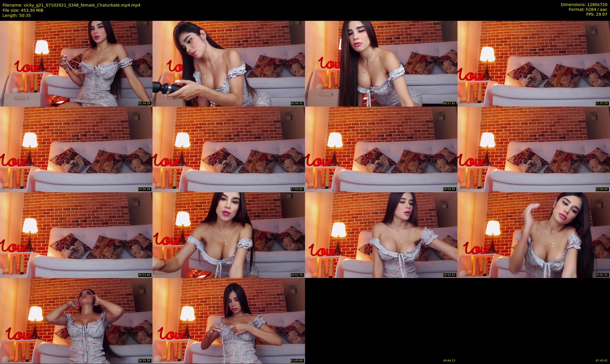 vicky_g21 — 51 minute Chaturbate female cam show recording, 720p, Oct 7, 2021