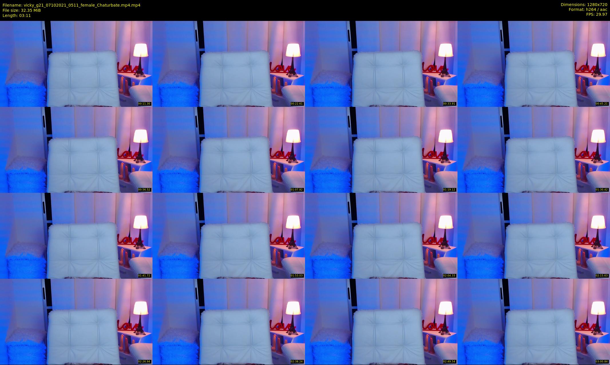 vicky_g21 — 4 minute Chaturbate female cam show recording, 720p, Oct 7, 2021