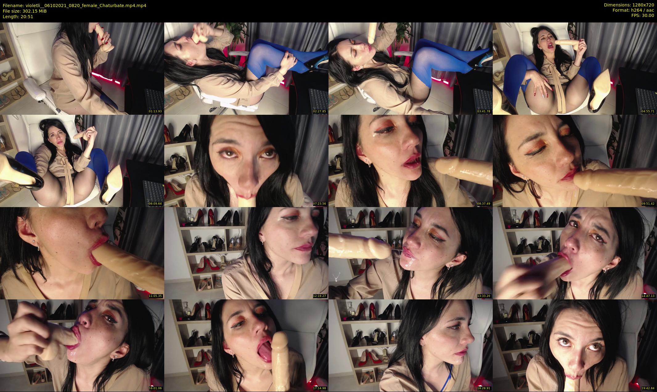 violetli_ — 21 minute Chaturbate female cam show recording, 720p, Oct 6, 2021