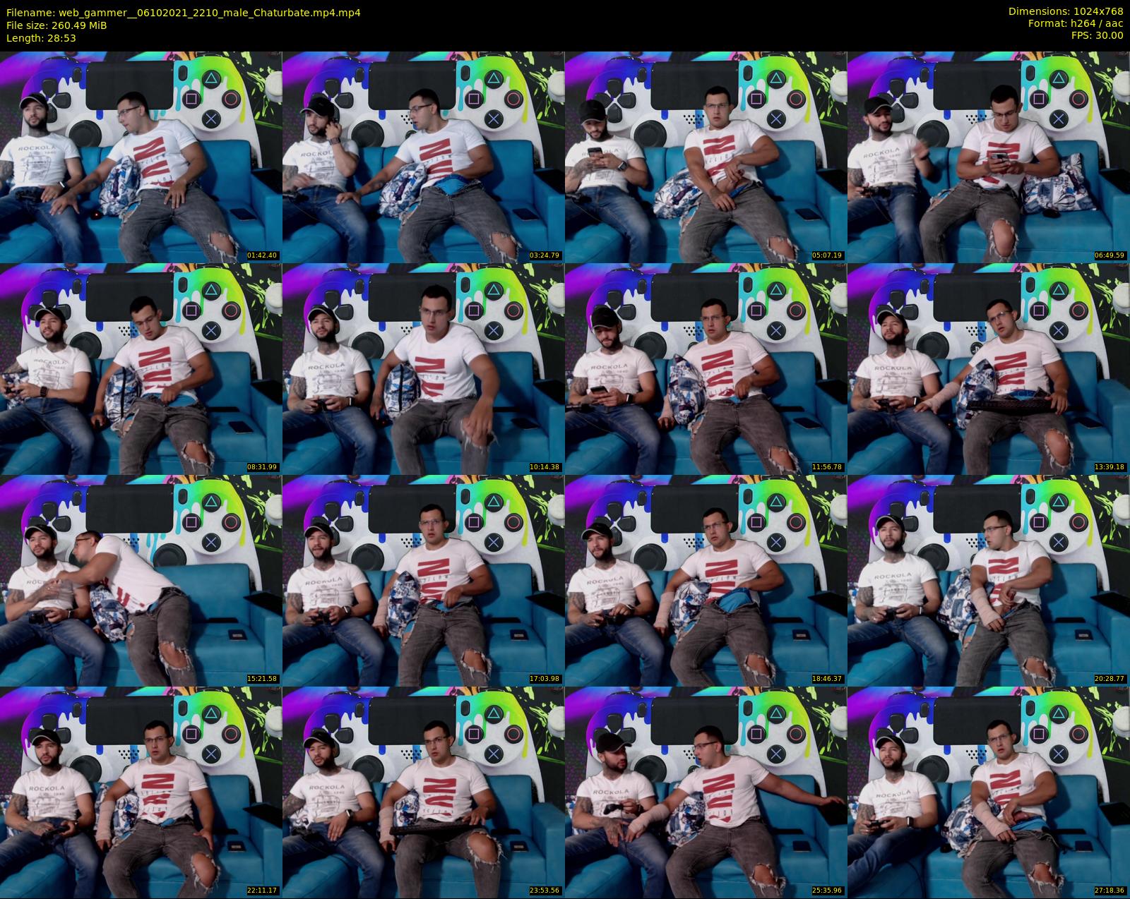 web_gammer_ — 29 minute Chaturbate male cam show recording, 720p, Oct 6, 2021