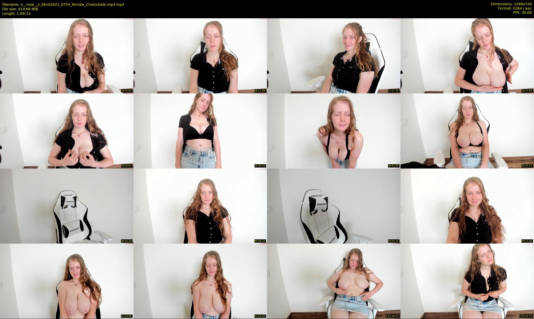 x__rose__x — 70 minute Chaturbate female cam show recording, 720p, Oct 6, 2021