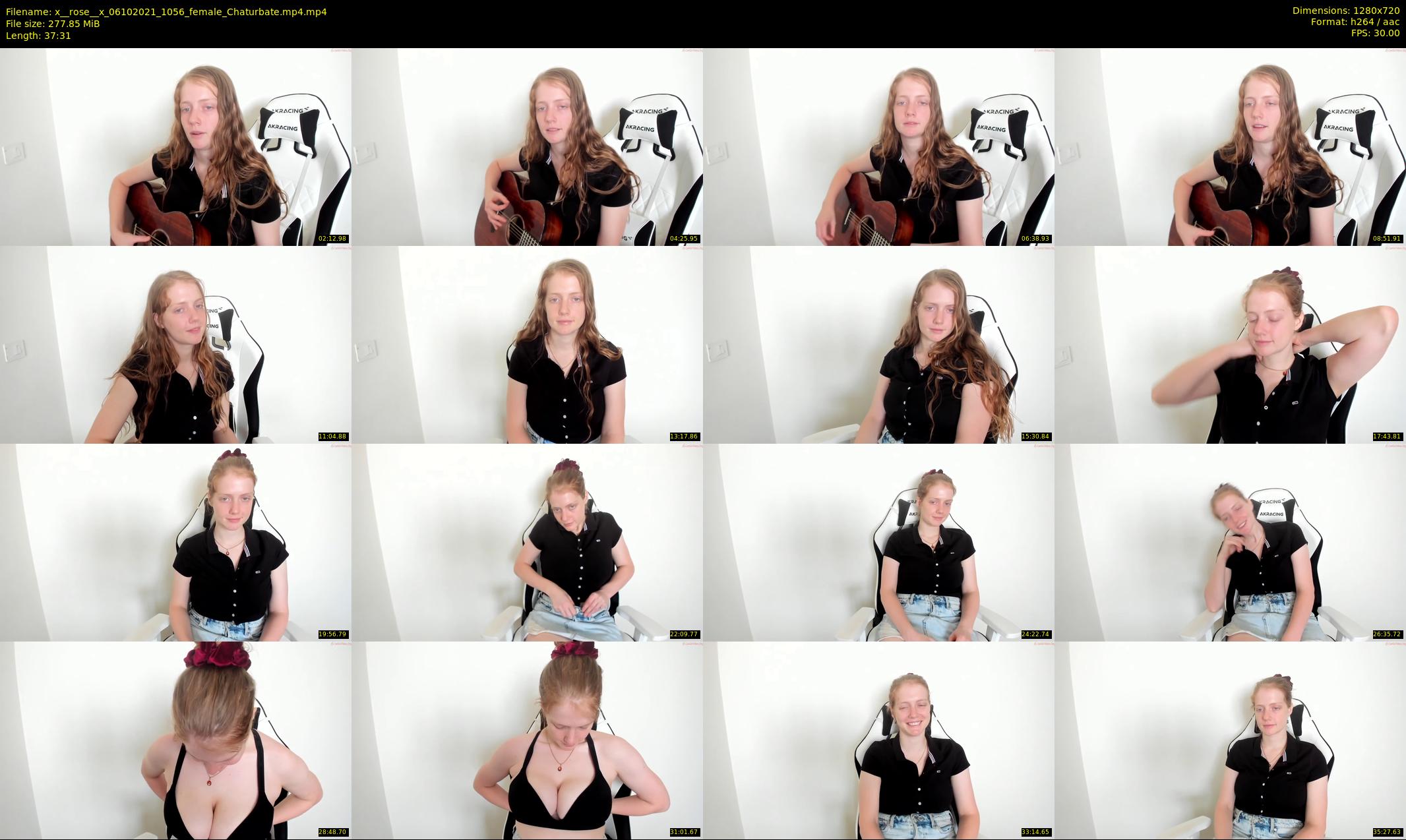 x__rose__x — 38 minute Chaturbate female cam show recording, 720p, Oct 6, 2021
