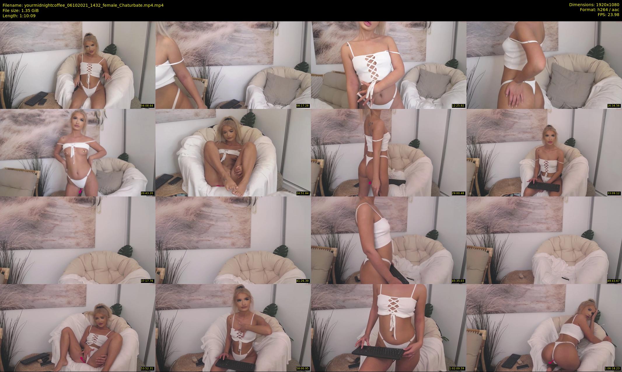 yourmidnightcoffee — 71 minute Chaturbate female cam show recording, 1080p, Oct 6, 2021