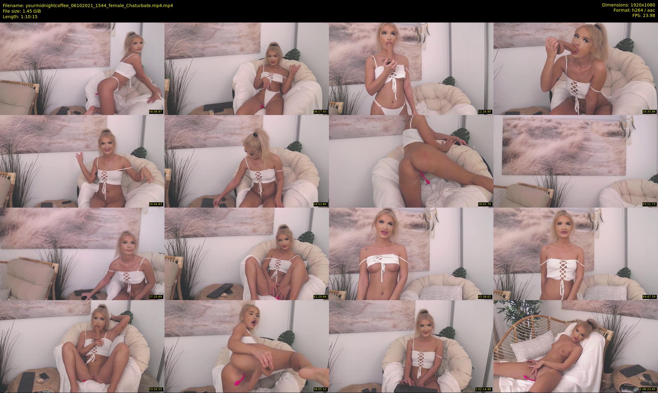 yourmidnightcoffee — 71 minute Chaturbate female cam show recording, 1080p, Oct 6, 2021