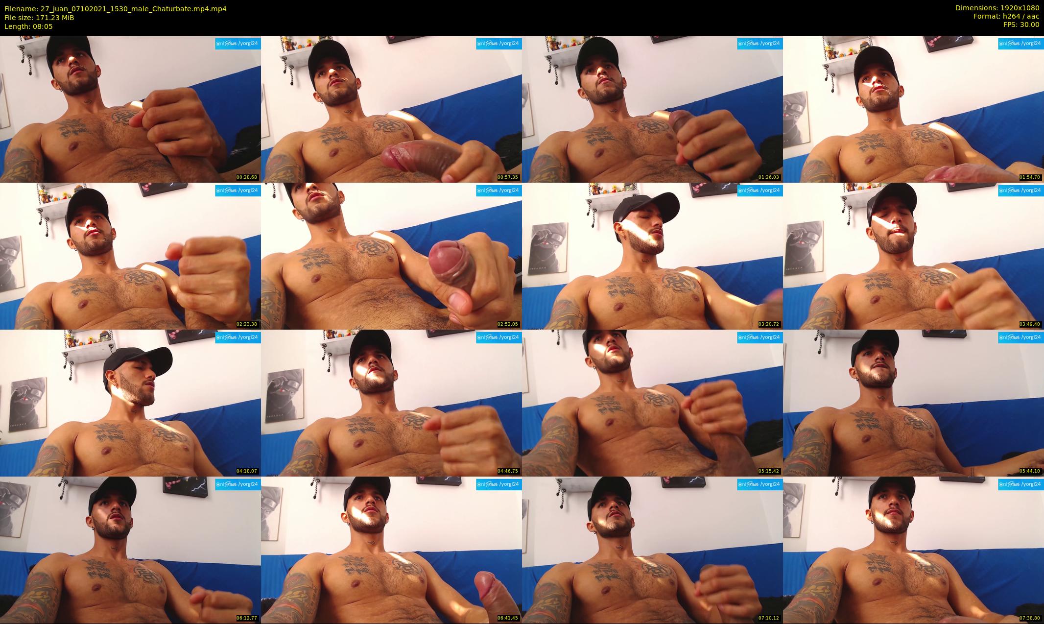27_juan — 9 minute Chaturbate male cam show recording, 1080p, Oct 7, 2021