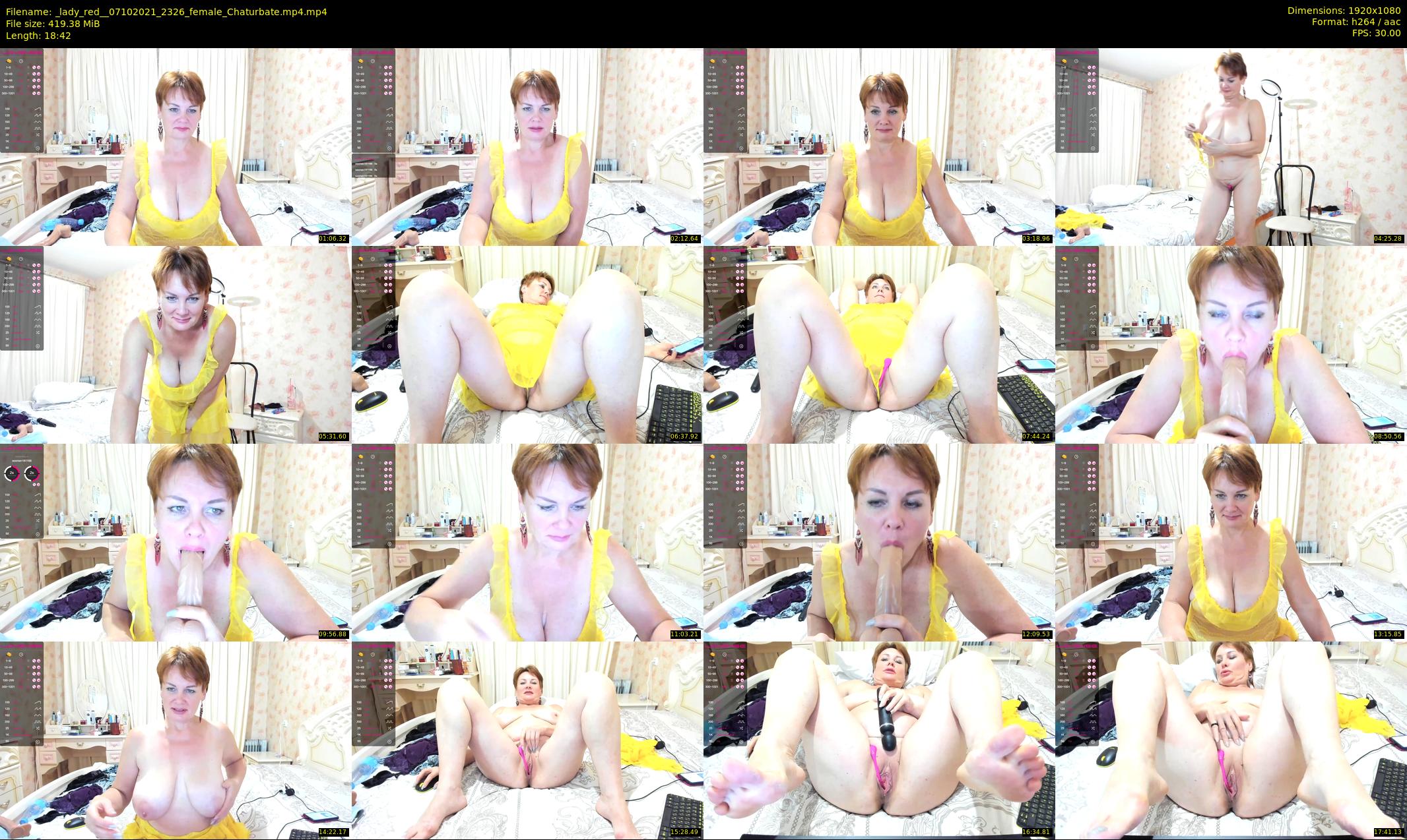 _lady_red_ — 19 minute Chaturbate female cam show recording, 1080p, Oct 7, 2021