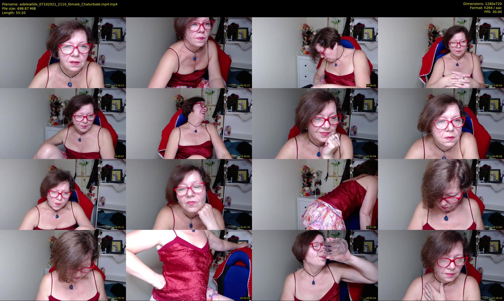 adelewildx — 56 minute Chaturbate female cam show recording, 720p, Oct 7, 2021