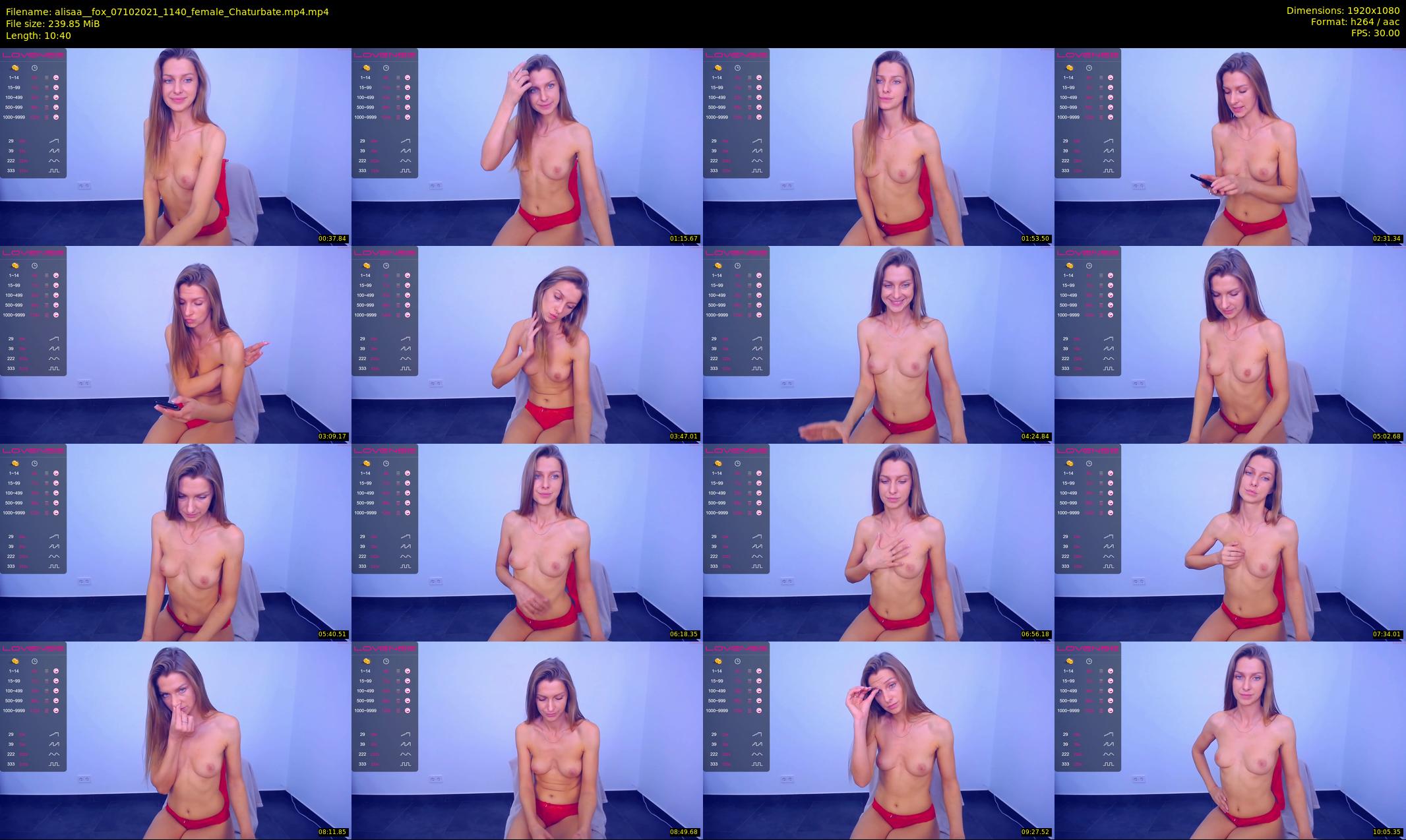 alisaa__fox — 11 minute Chaturbate female cam show recording, 1080p, Oct 7, 2021