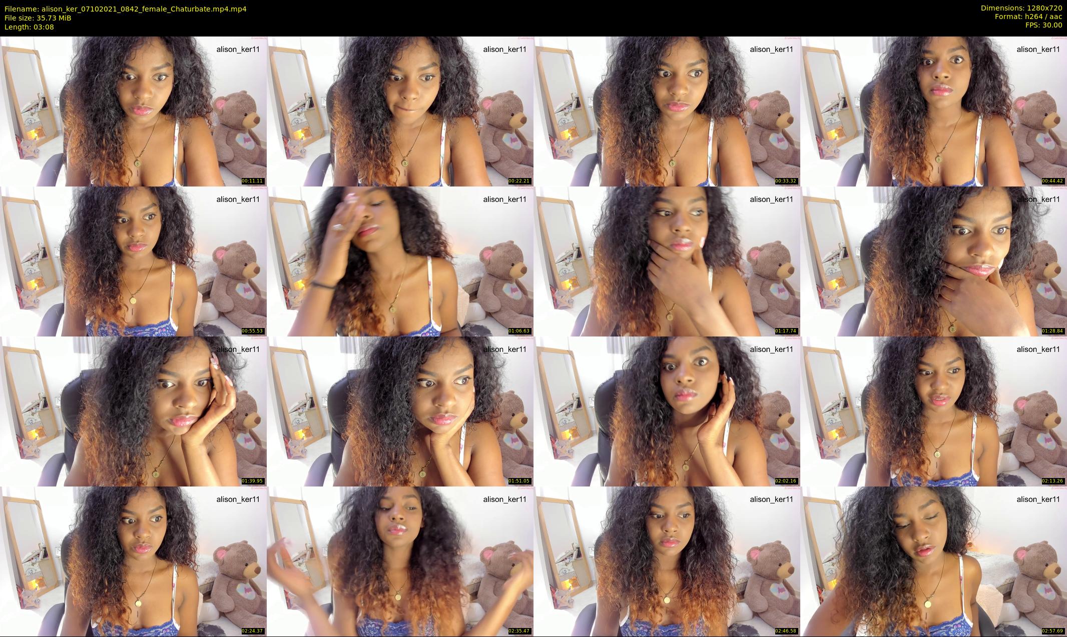 alison_ker — 4 minute Chaturbate female cam show recording, 720p, Oct 7, 2021