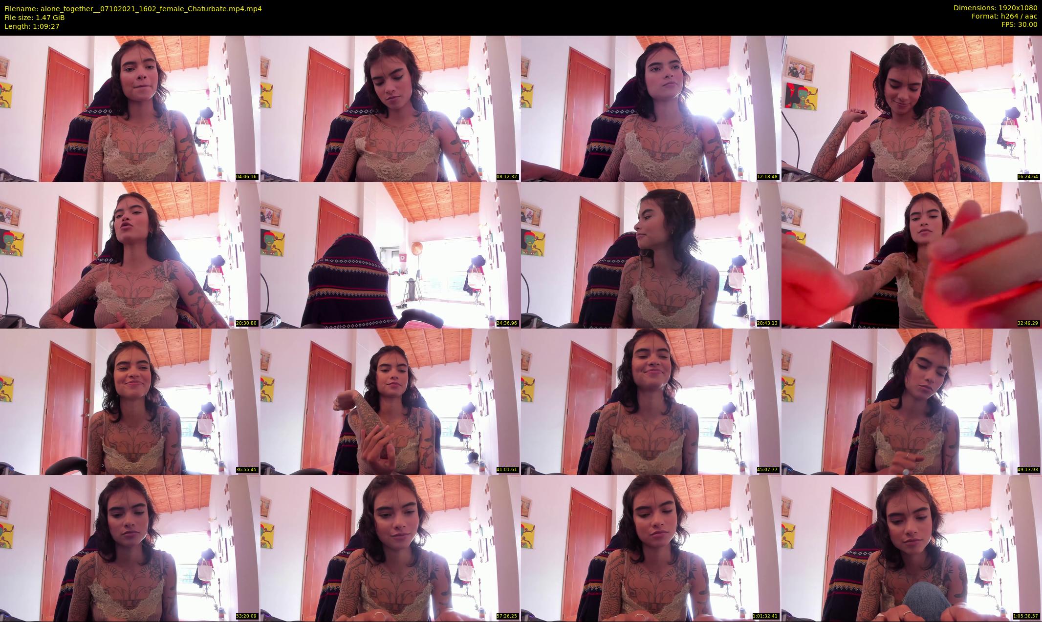 alone_together_ — 70 minute Chaturbate female cam show recording, 1080p, Oct 7, 2021