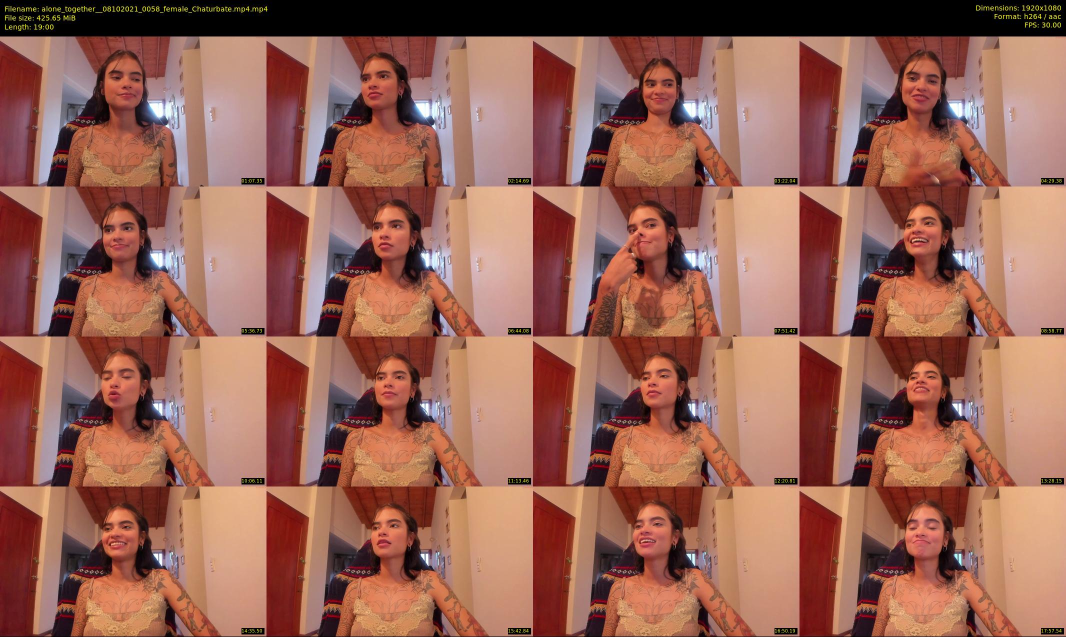 alone_together_ — 19 minute Chaturbate female cam show recording, 1080p, Oct 8, 2021