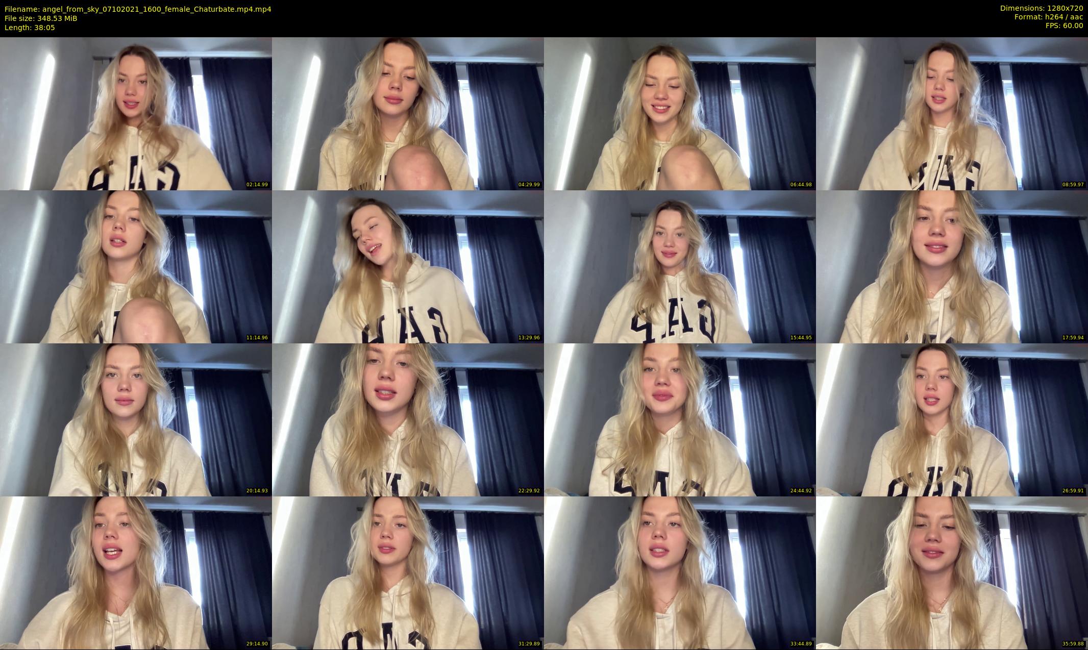 angel_from_sky — 39 minute Chaturbate female cam show recording, 720p, Oct 7, 2021