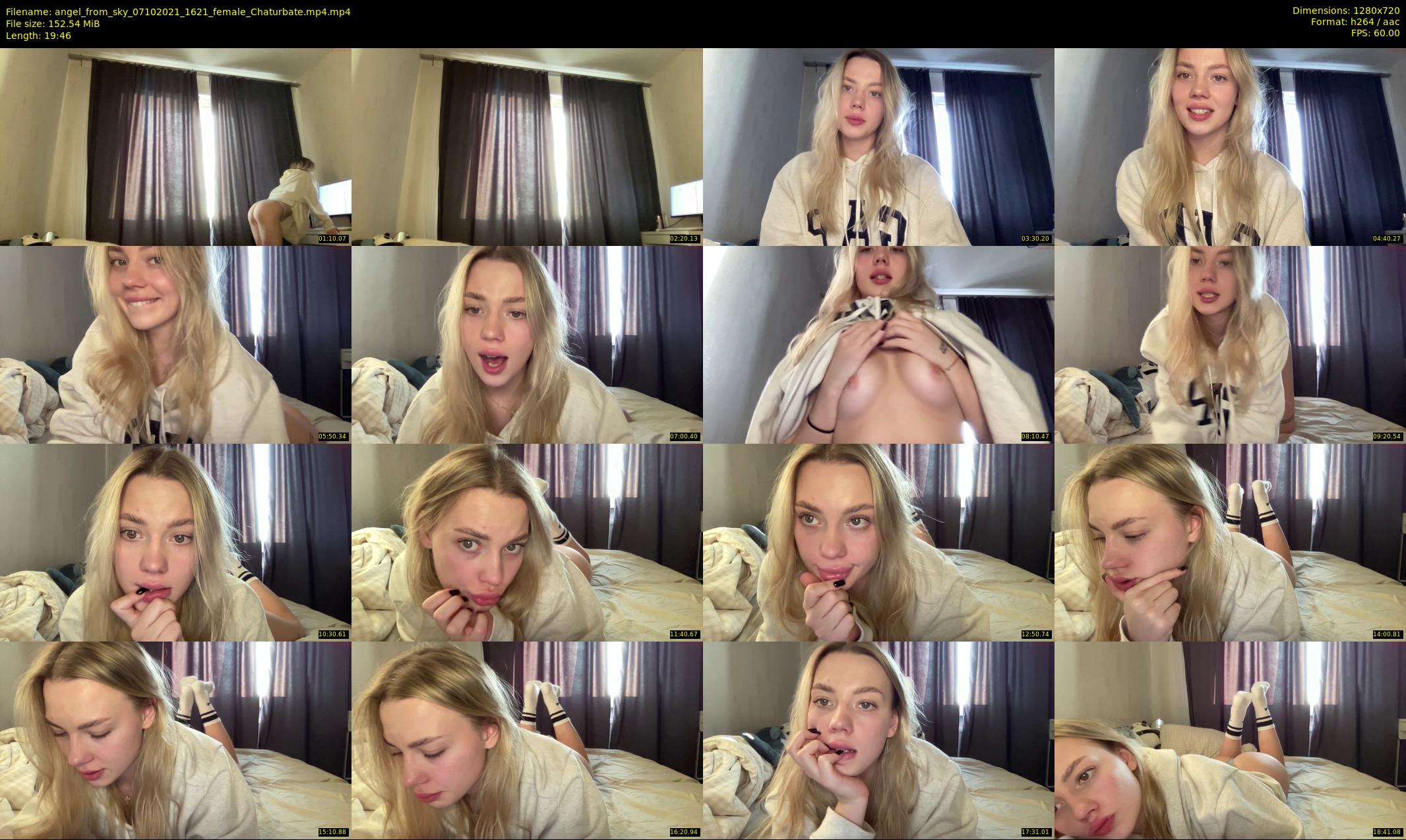angel_from_sky — 20 minute Chaturbate female cam show recording, 720p, Oct 7, 2021