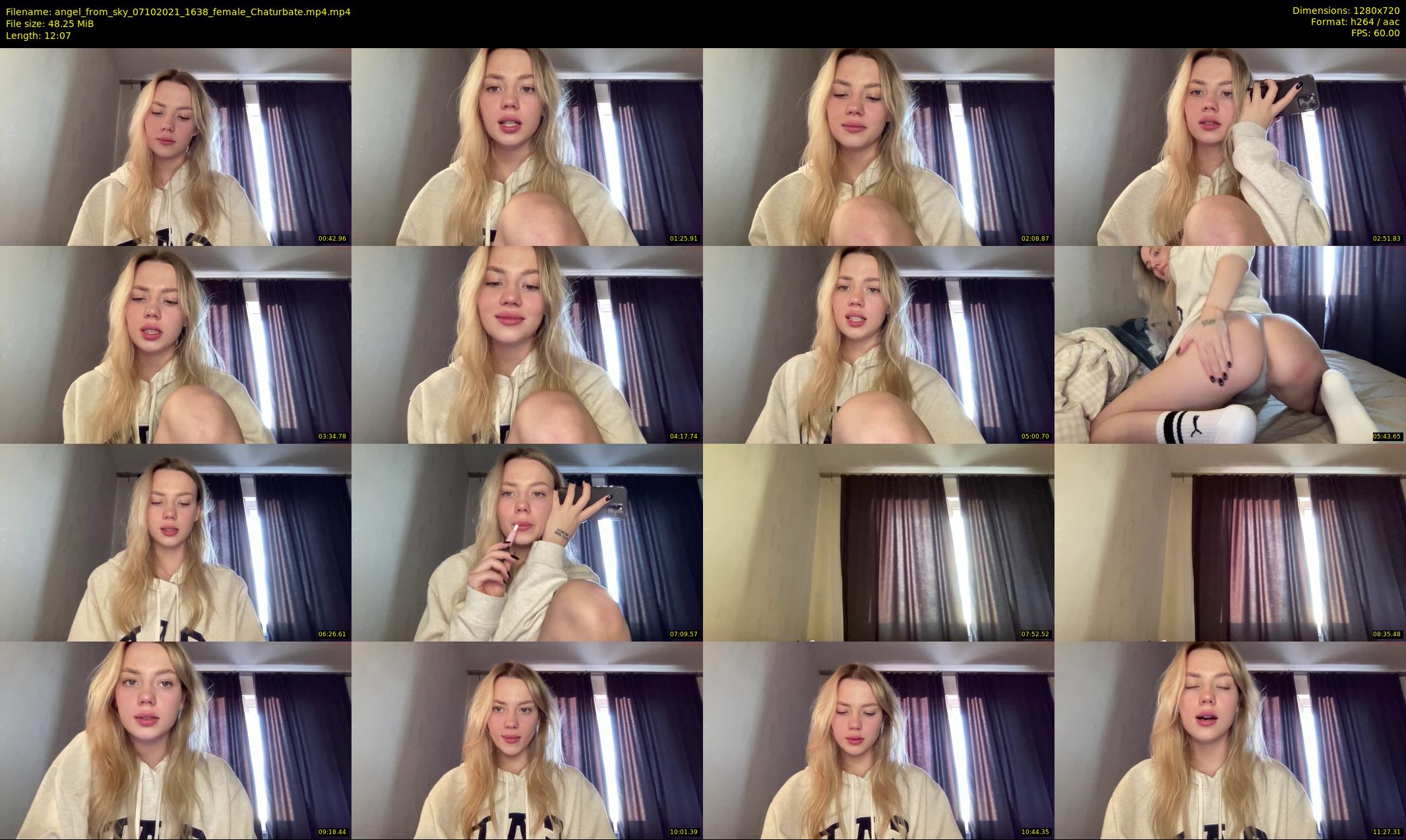 angel_from_sky — 13 minute Chaturbate female cam show recording, 720p, Oct 7, 2021
