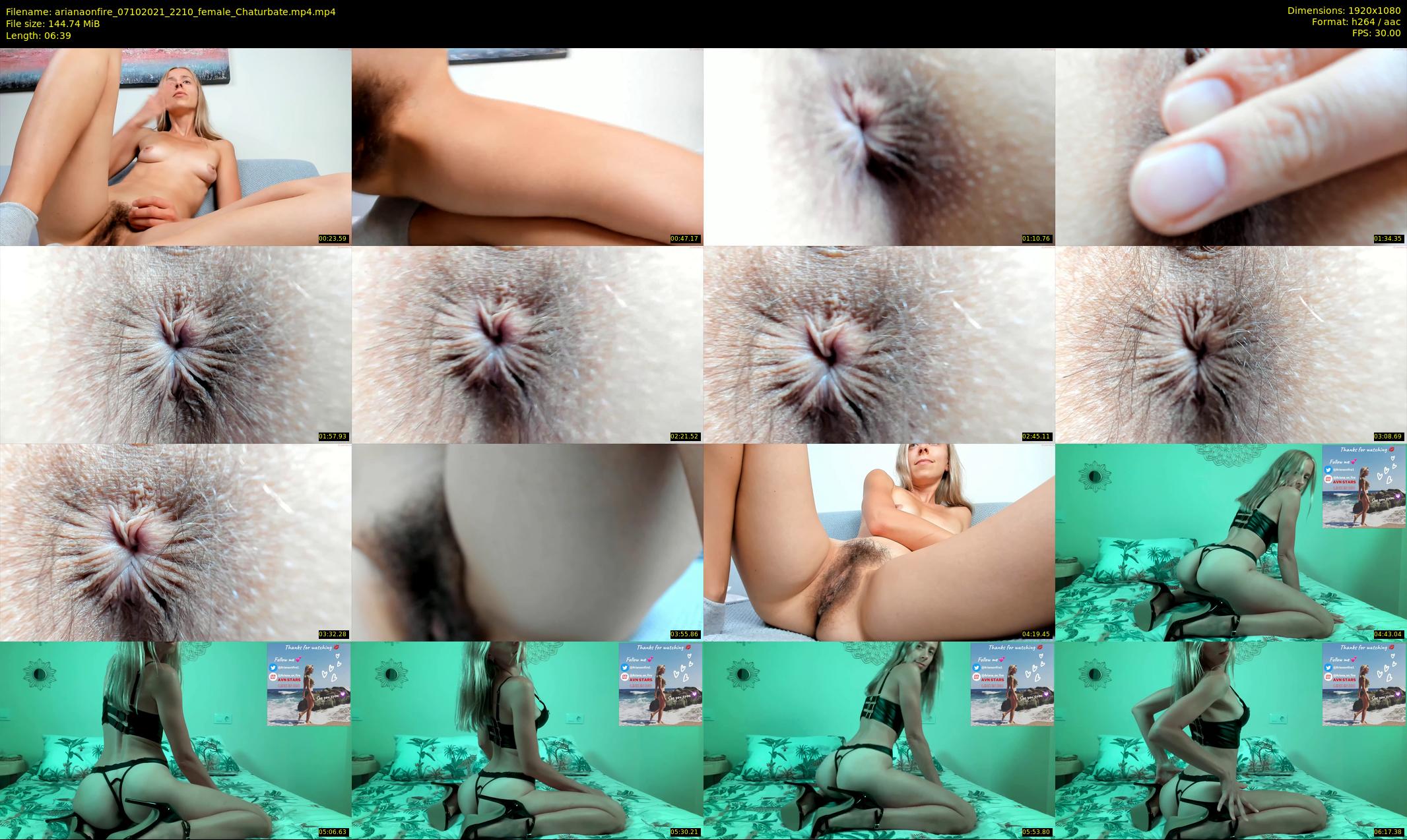 arianaonfire — 7 minute Chaturbate couple cam show recording, 1080p, Oct 7, 2021