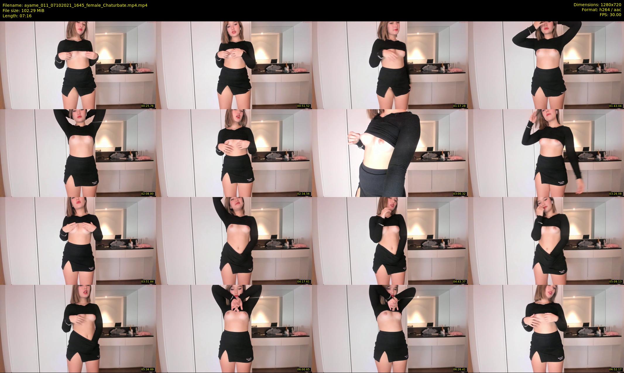 ayame_011 — 8 minute Chaturbate female cam show recording, 720p, Oct 7, 2021