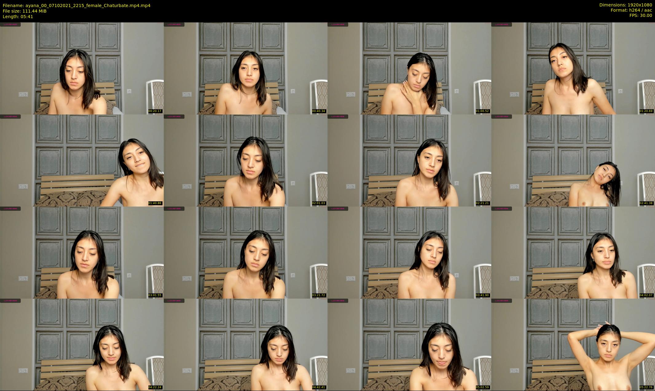 ayana_00 — 6 minute Chaturbate female cam show recording, 1080p, Oct 7, 2021