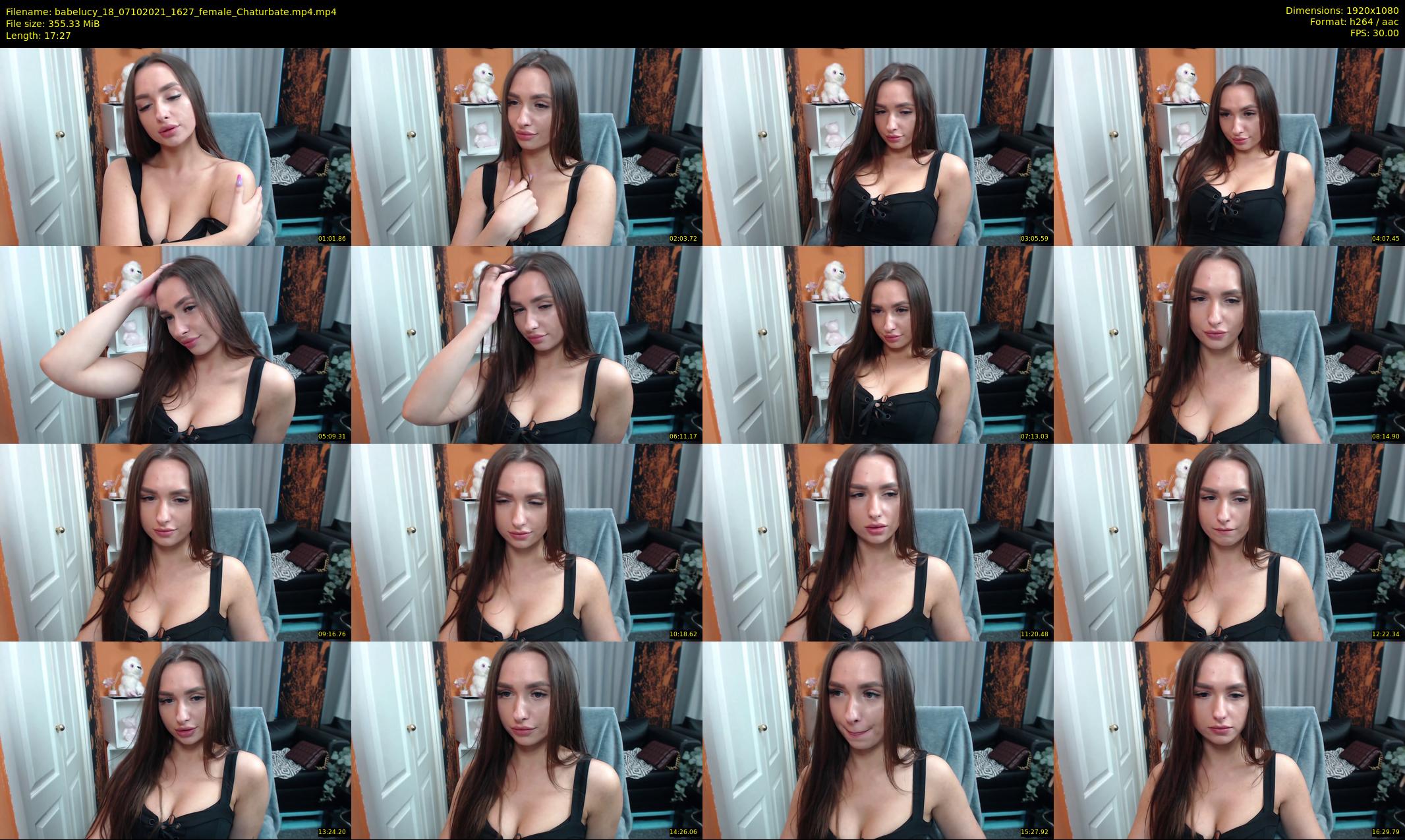 babelucy_18 — 18 minute Chaturbate female cam show recording, 1080p, Oct 7, 2021