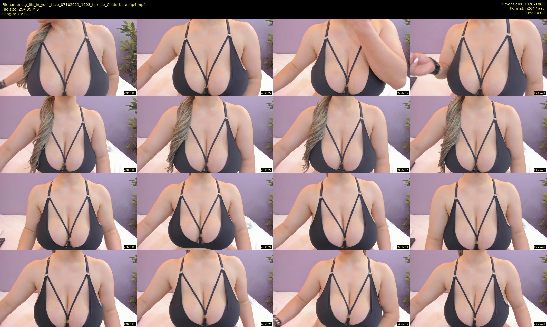 big_tits_in_your_face — 14 minute Chaturbate female cam show recording, 1080p, Oct 7, 2021