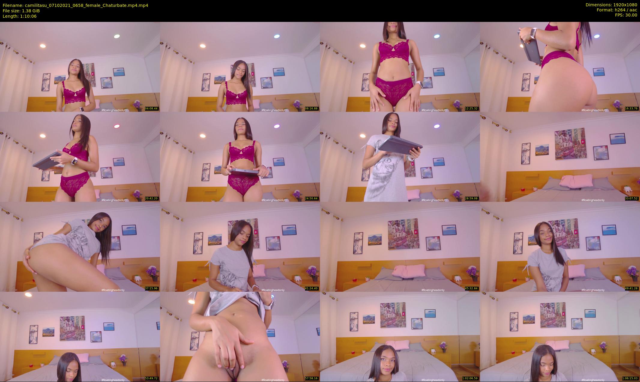 camilitasu — 71 minute Chaturbate female cam show recording, 1080p, Oct 7, 2021