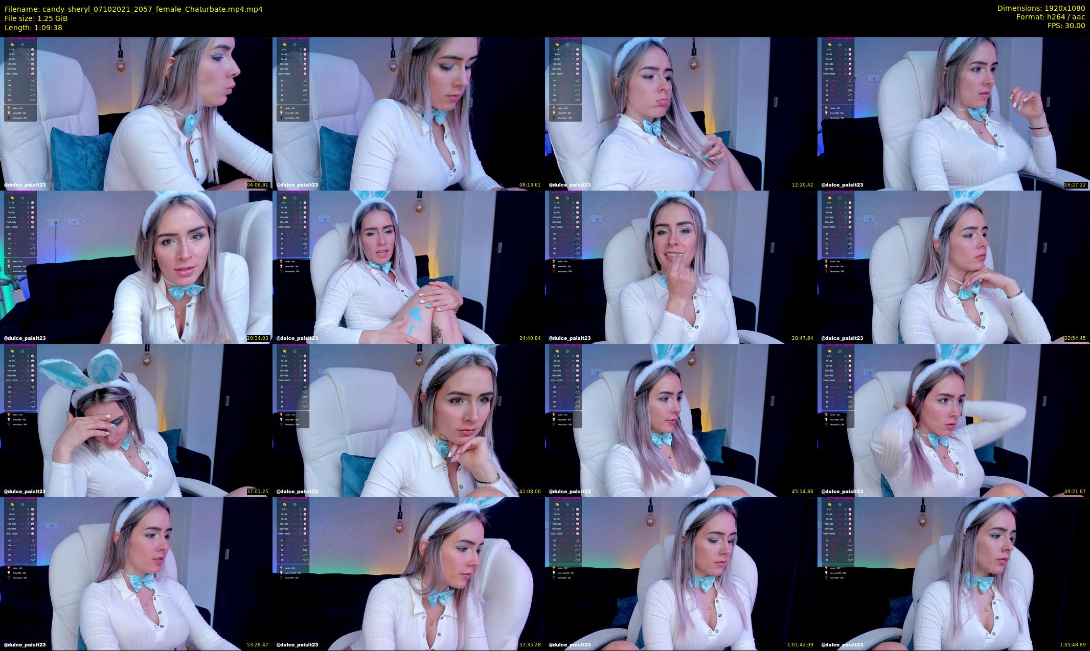 candy_sheryl — 70 minute Chaturbate female cam show recording, 1080p, Oct 7, 2021