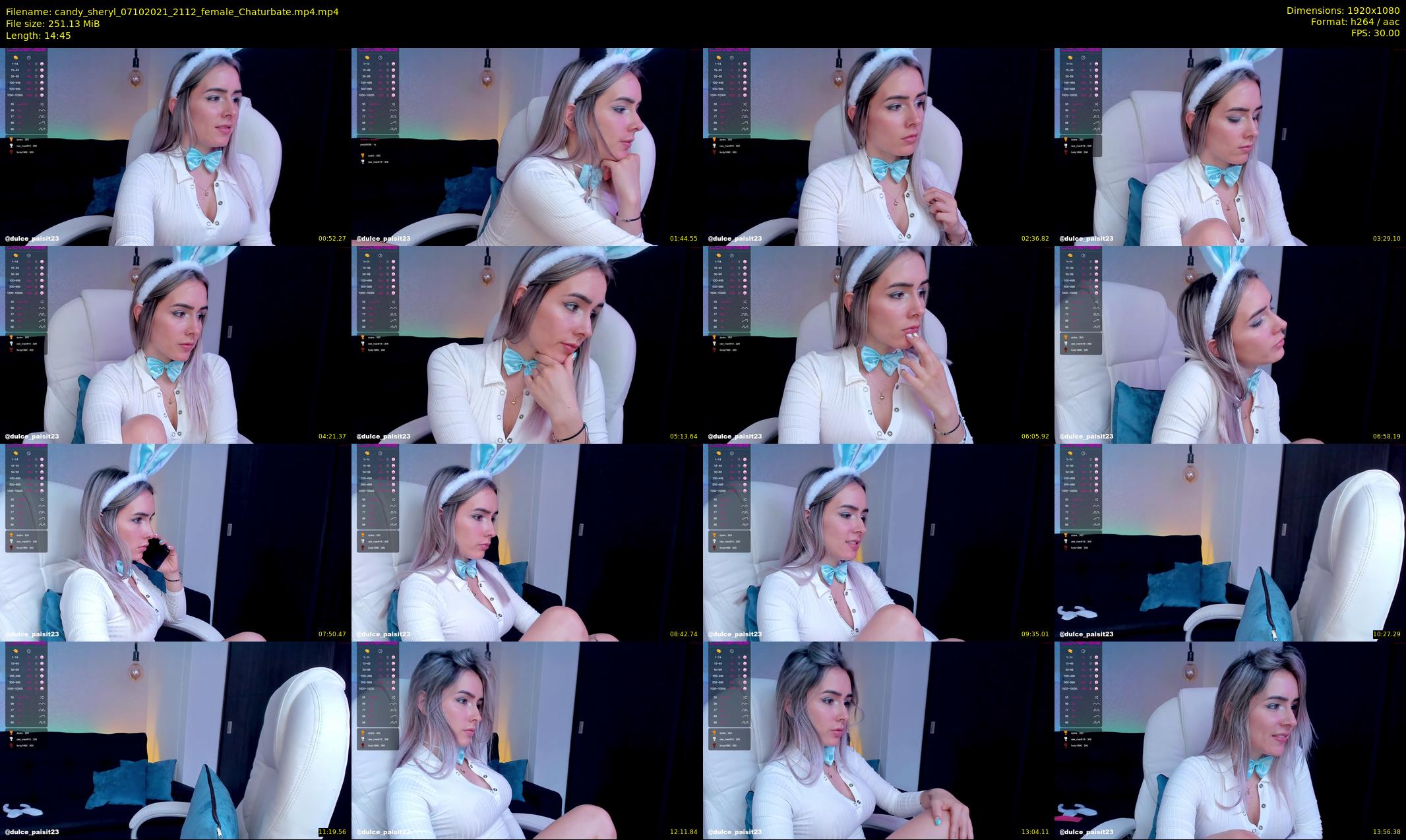 candy_sheryl — 15 minute Chaturbate female cam show recording, 1080p, Oct 7, 2021