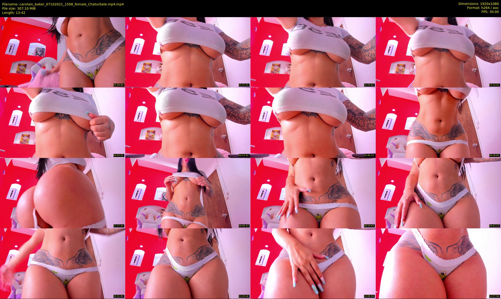 carolain_baker — 14 minute Chaturbate female cam show recording, 1080p, Oct 7, 2021