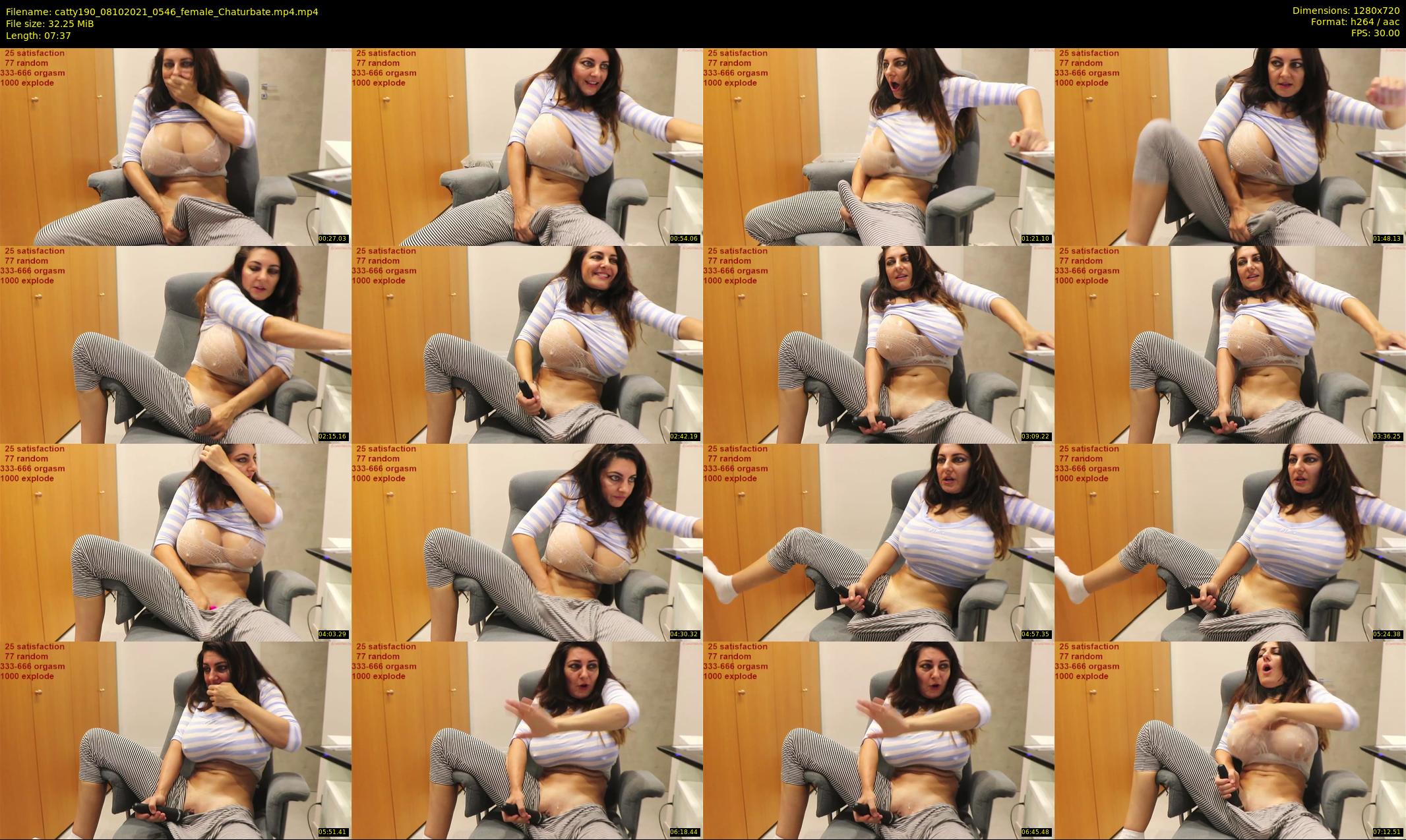 catty190 — 8 minute Chaturbate female cam show recording, 720p, Oct 8, 2021