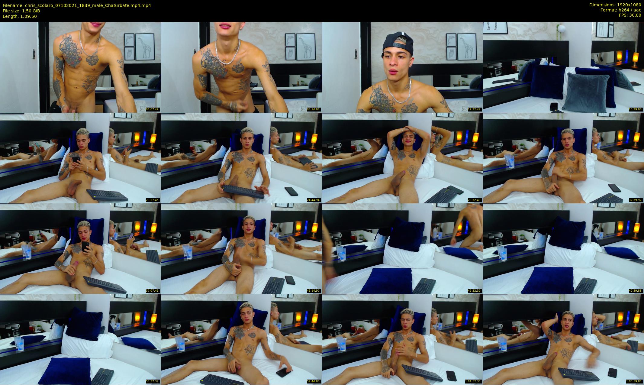 chris_scolaro — 70 minute Chaturbate male cam show recording, 1080p, Oct 7, 2021