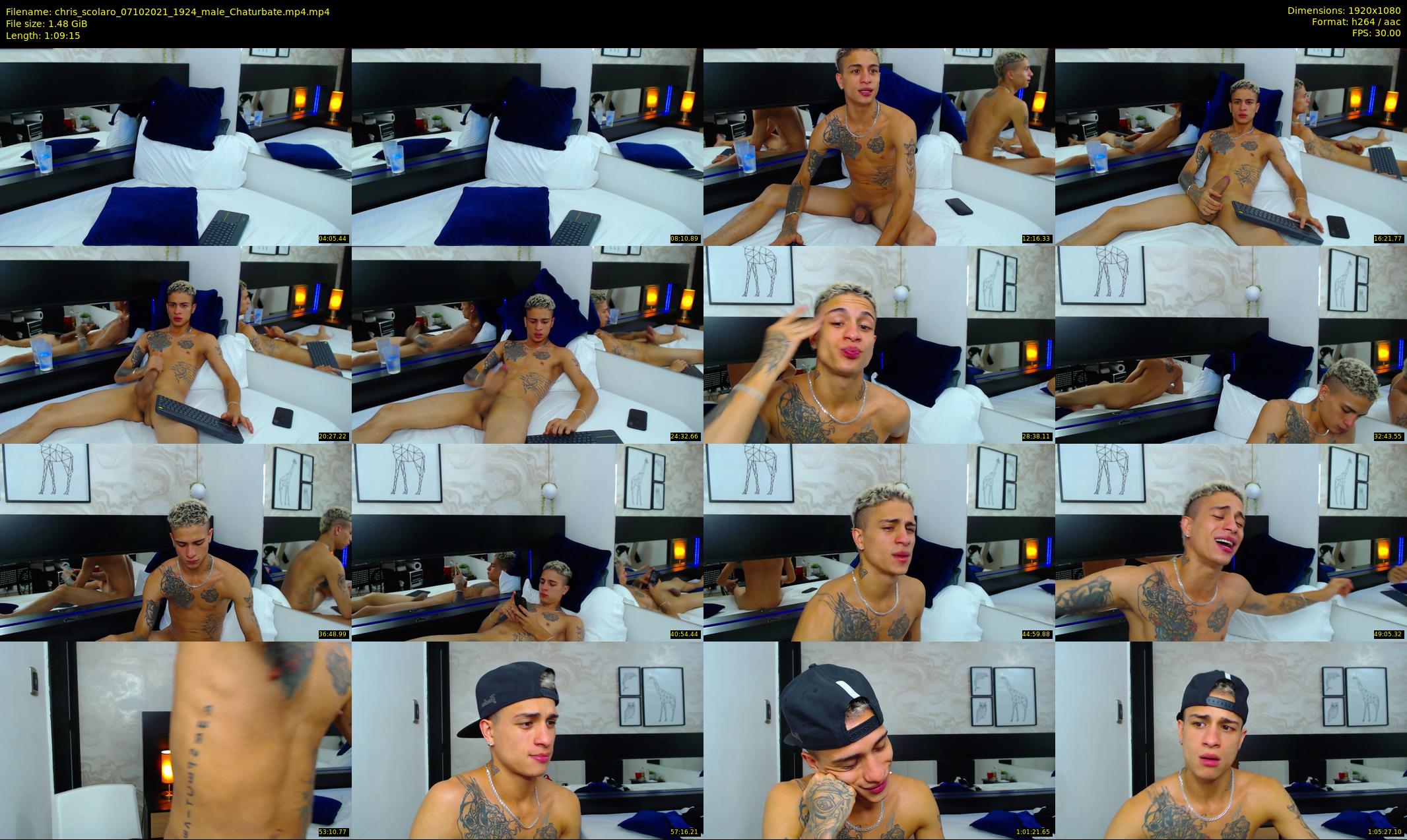 chris_scolaro — 70 minute Chaturbate male cam show recording, 1080p, Oct 7, 2021