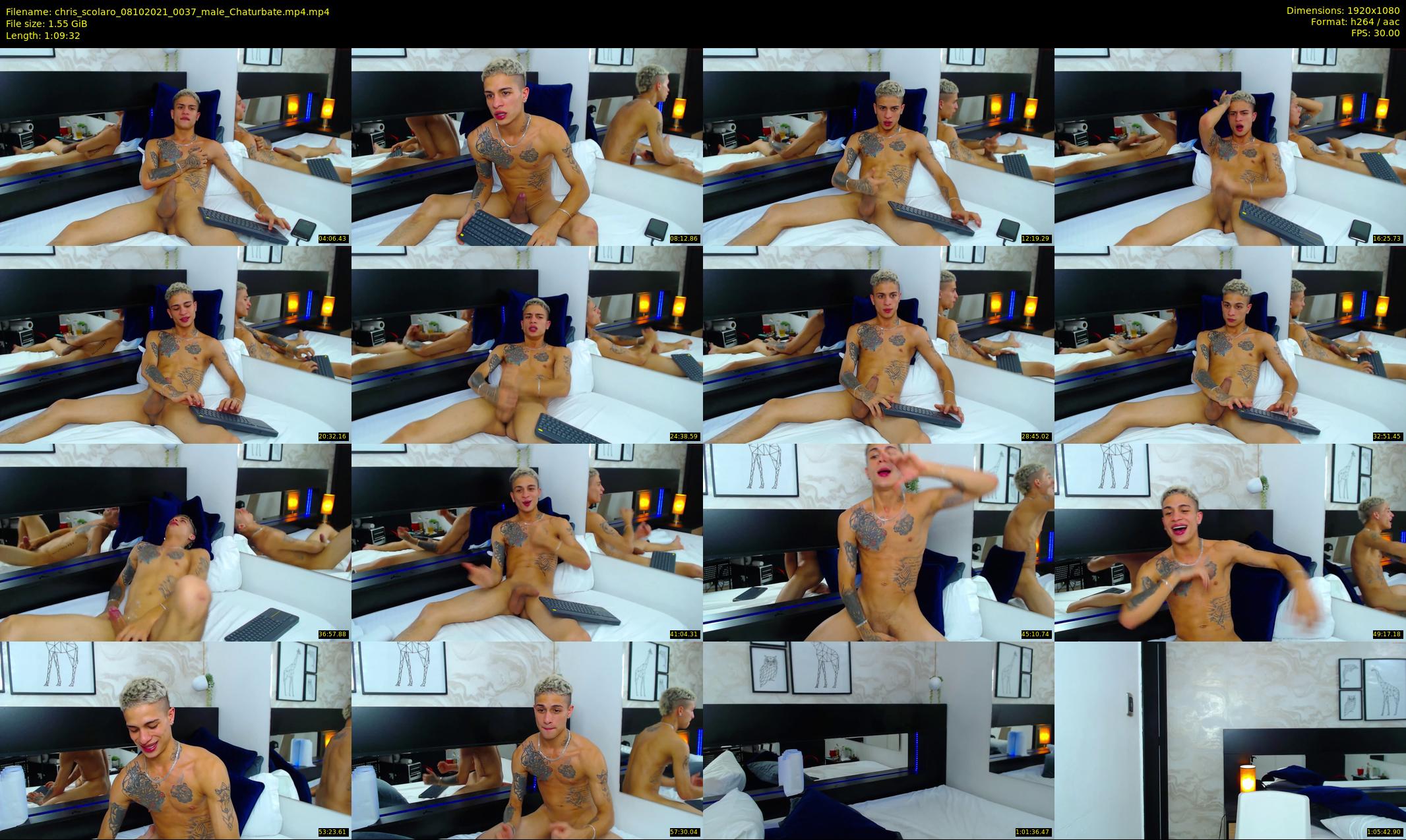 chris_scolaro — 70 minute Chaturbate male cam show recording, 1080p, Oct 8, 2021