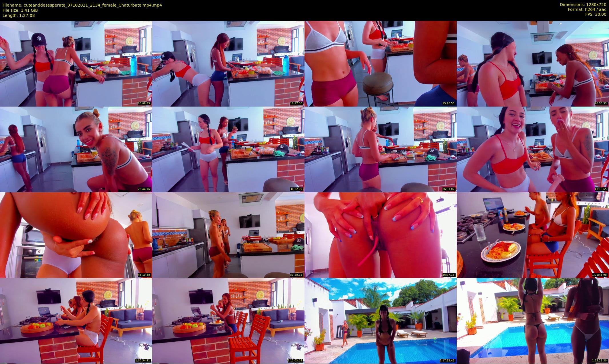cuteanddesesperate — 88 minute Chaturbate female cam show recording, 720p, Oct 7, 2021