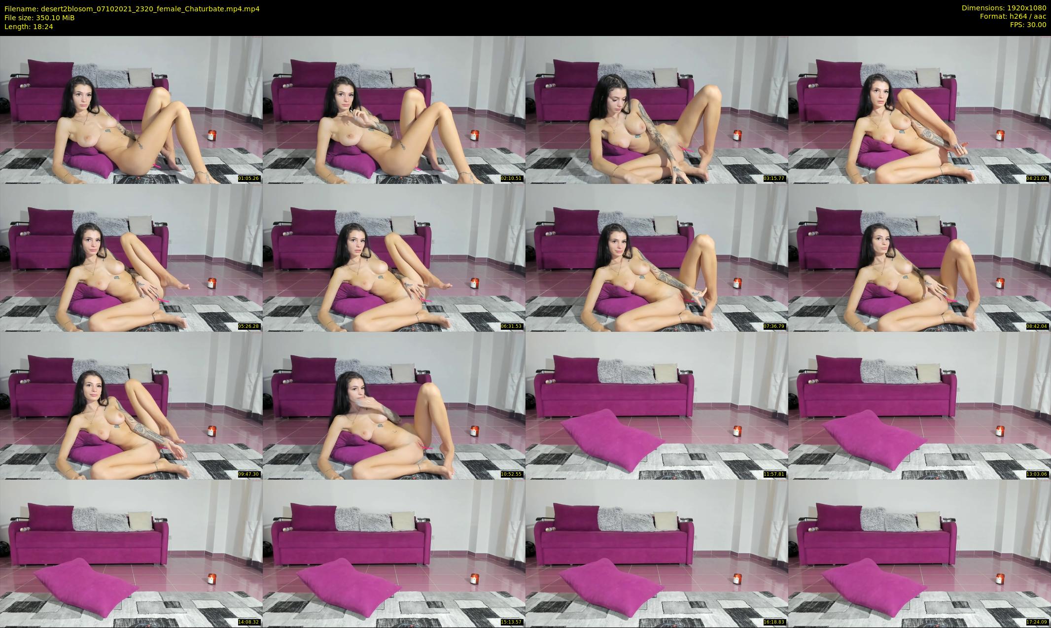 desert2blosom — 19 minute Chaturbate female cam show recording, 1080p, Oct 7, 2021