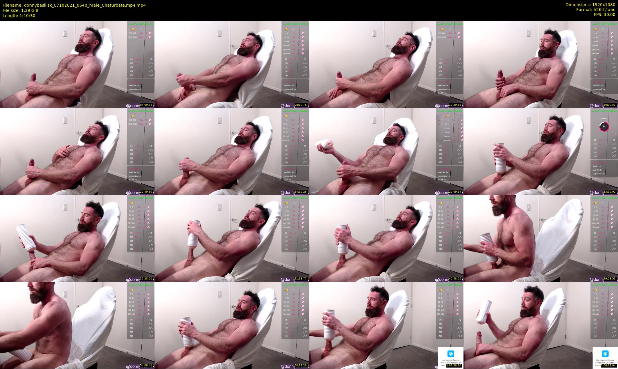 donnybasilisk — 71 minute Chaturbate male cam show recording, 1080p, Oct 7, 2021