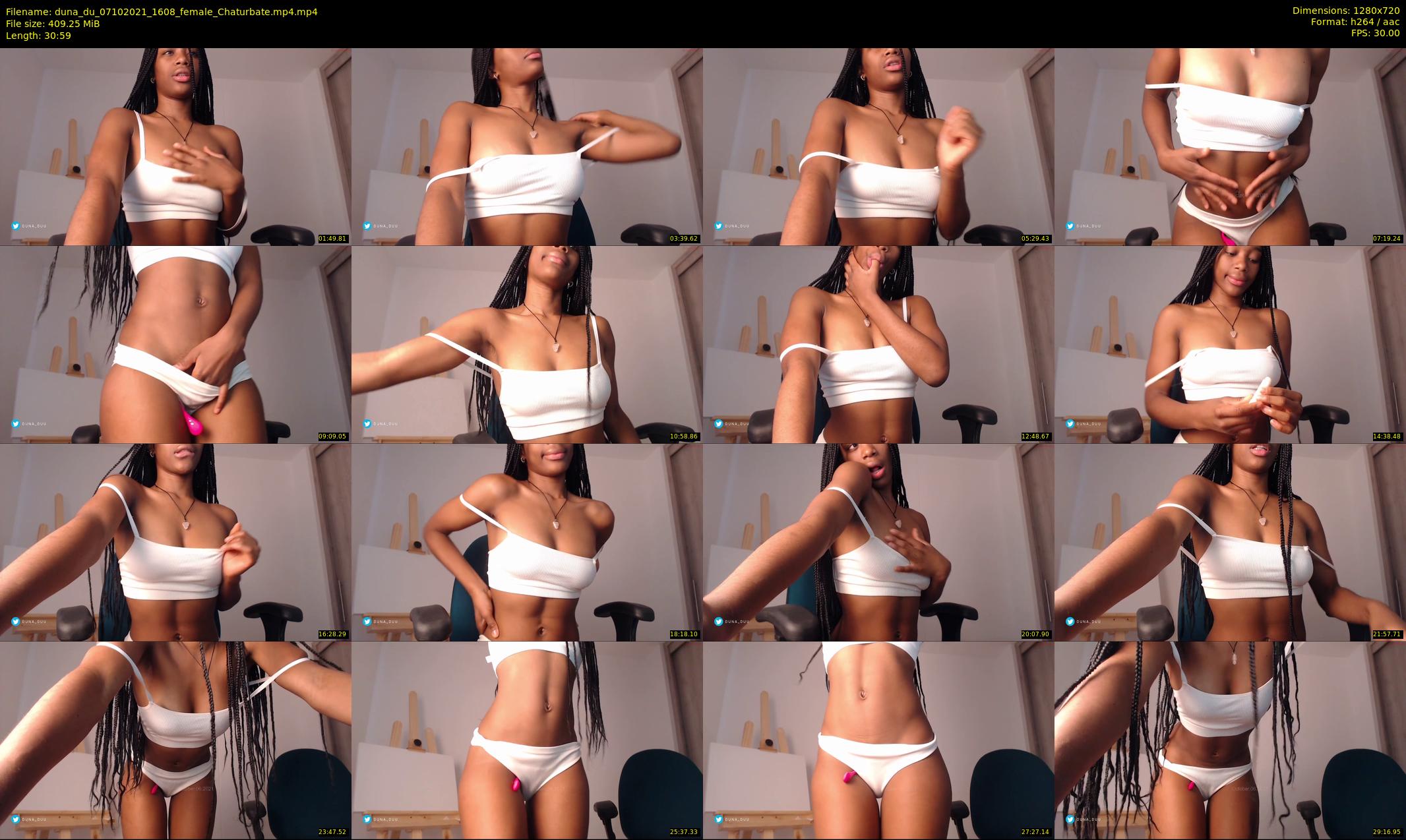 duna_du — 31 minute Chaturbate female cam show recording, 720p, Oct 7, 2021