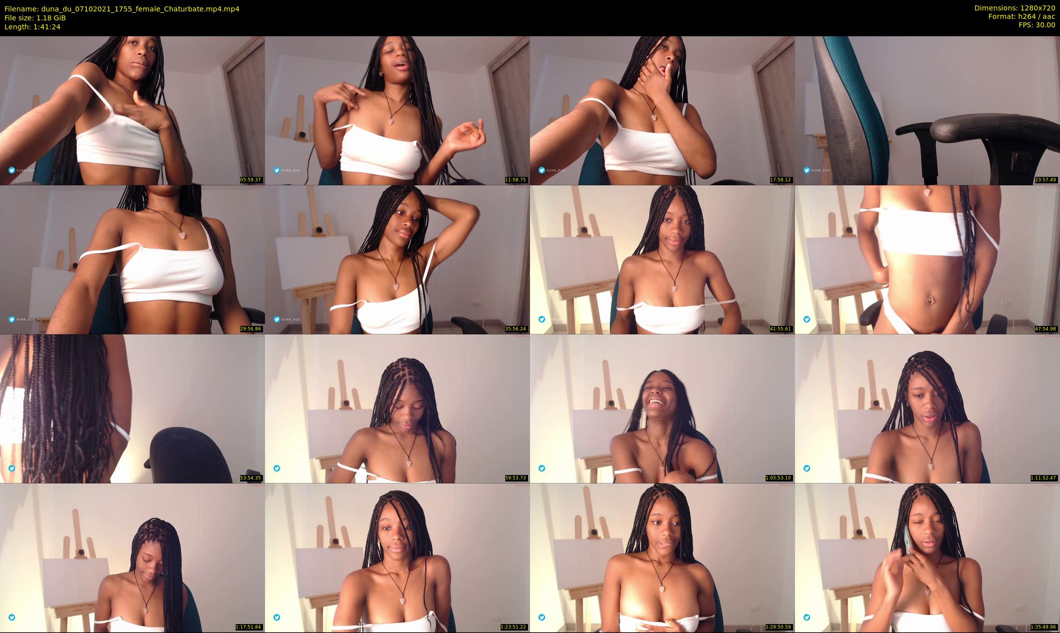 duna_du — 102 minute Chaturbate female cam show recording, 720p, Oct 7, 2021