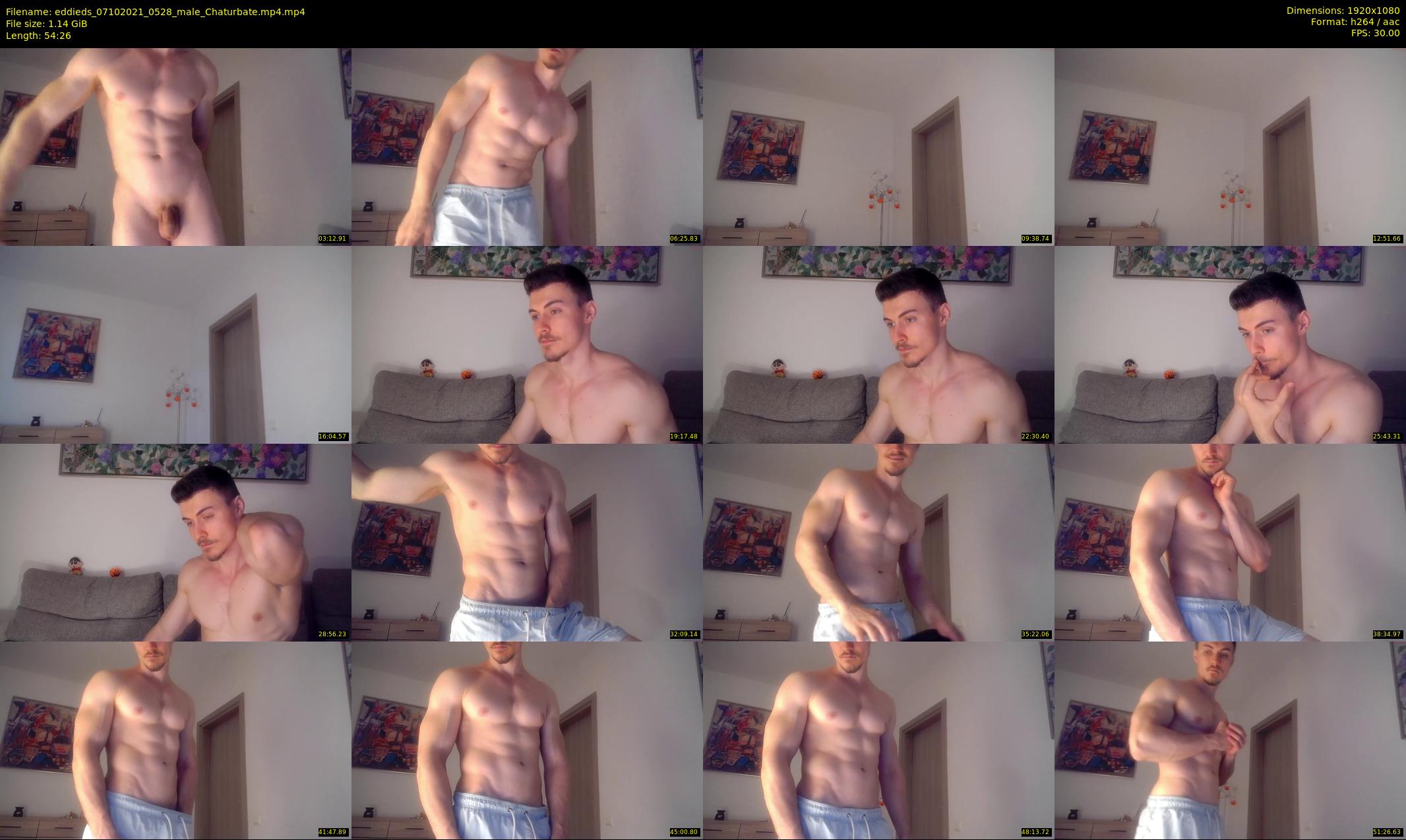 eddieds — 55 minute Chaturbate male cam show recording, 1080p, Oct 7, 2021