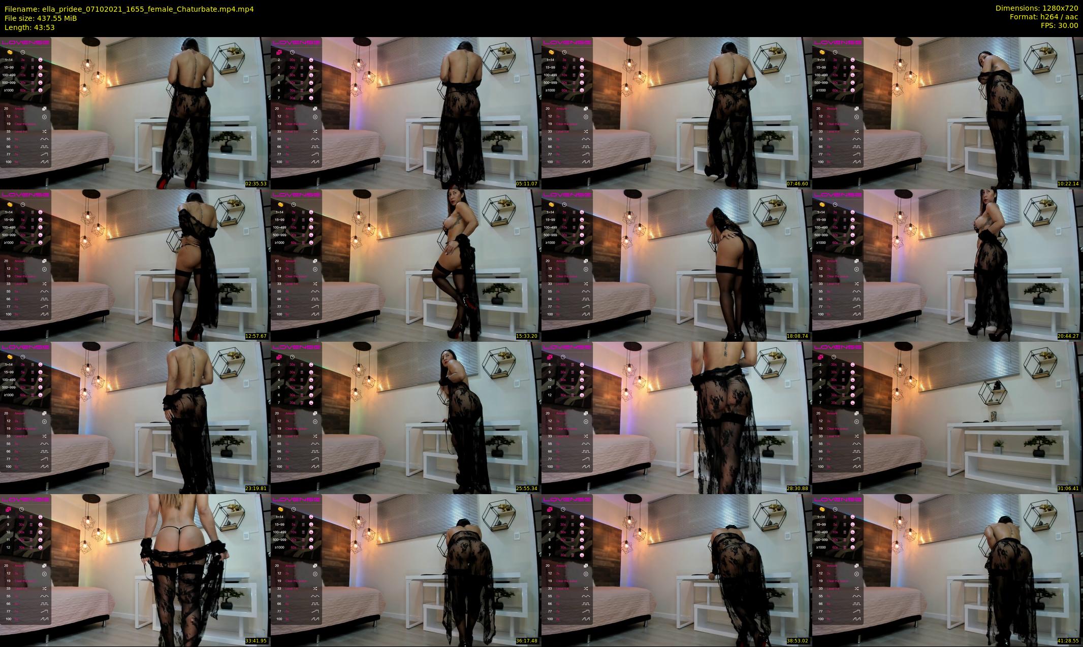ella_pridee — 44 minute Chaturbate female cam show recording, 720p, Oct 7, 2021