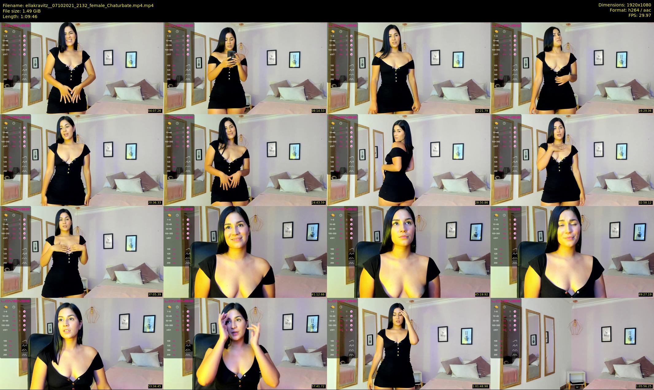 ellakravitz_ — 70 minute Chaturbate female cam show recording, 1080p, Oct 7, 2021