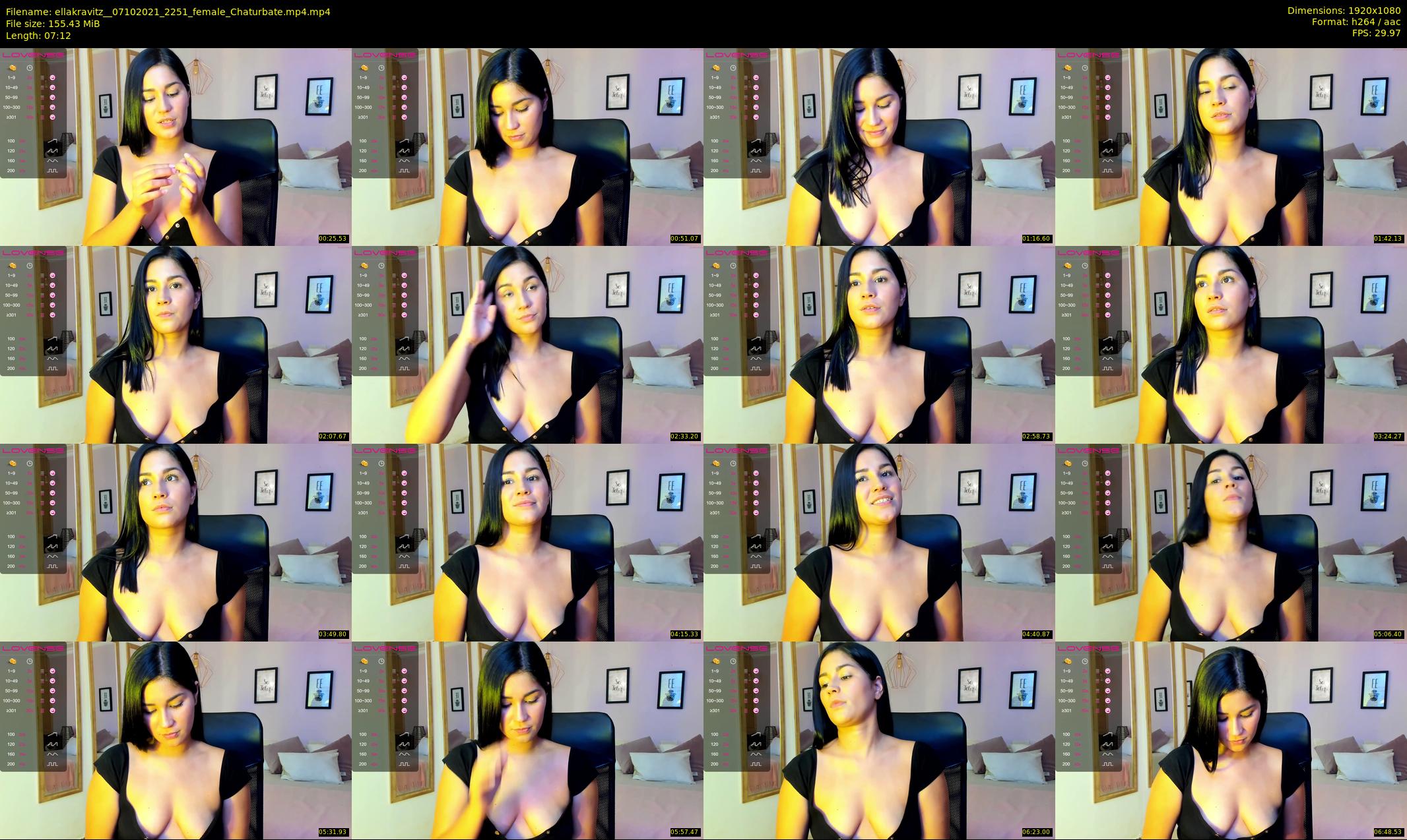 ellakravitz_ — 8 minute Chaturbate female cam show recording, 1080p, Oct 7, 2021
