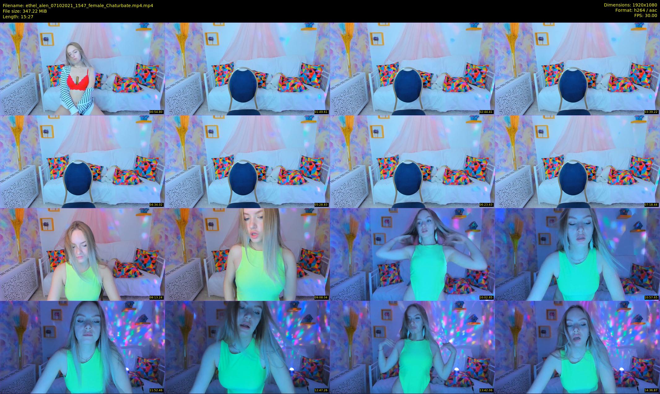 ethel_alen — 16 minute Chaturbate female cam show recording, 1080p, Oct 7, 2021