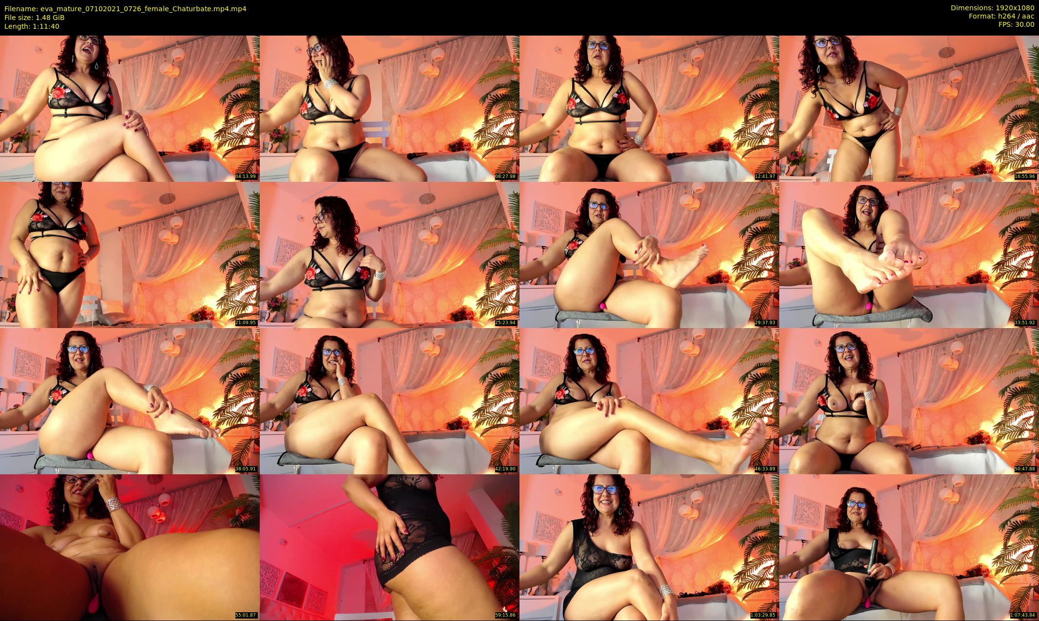 eva_mature — 72 minute Chaturbate female cam show recording, 1080p, Oct 7, 2021