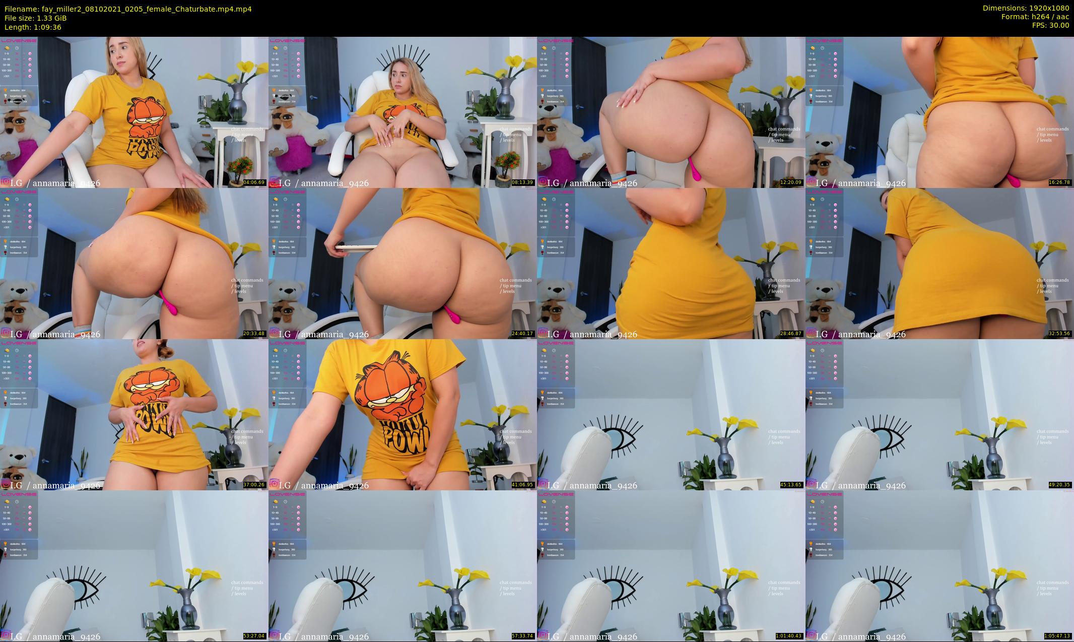 fay_miller2 — 70 minute Chaturbate female cam show recording, 1080p, Oct 8, 2021