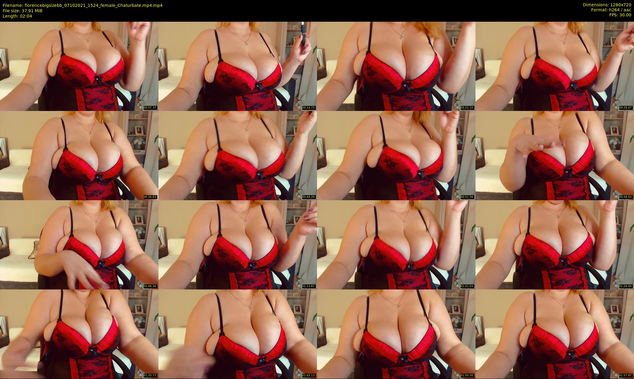 florencebigsizebb — 3 minute Chaturbate female cam show recording, 720p, Oct 7, 2021
