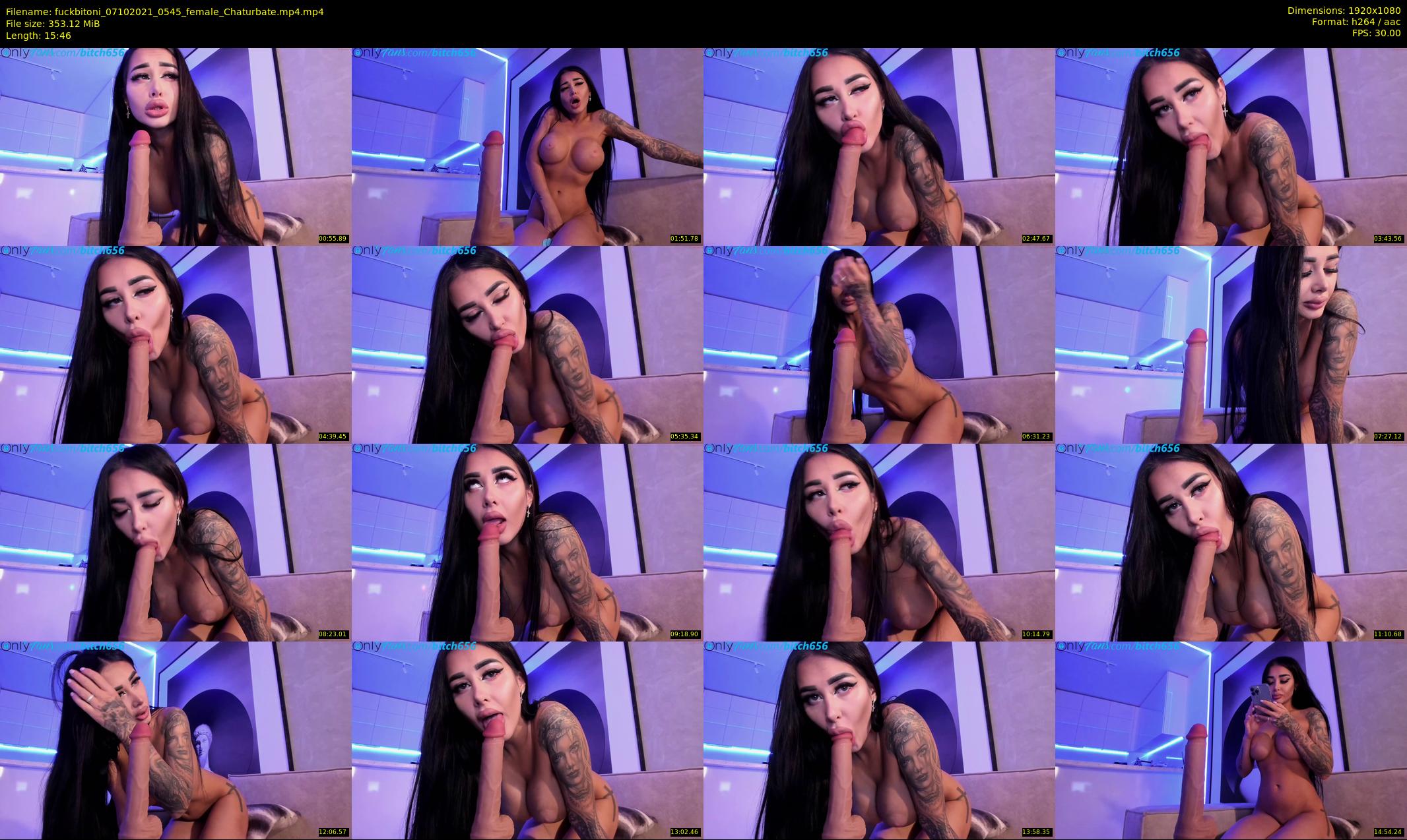 fuckbitoni — 16 minute Chaturbate couple cam show recording, 1080p, Oct 7, 2021