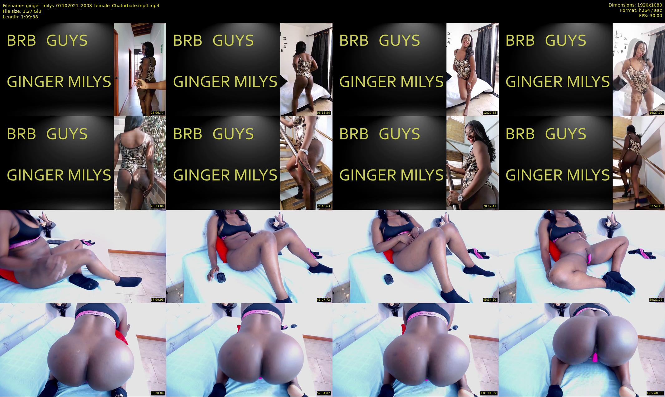 ginger_milys — 70 minute Chaturbate female cam show recording, 1080p, Oct 7, 2021