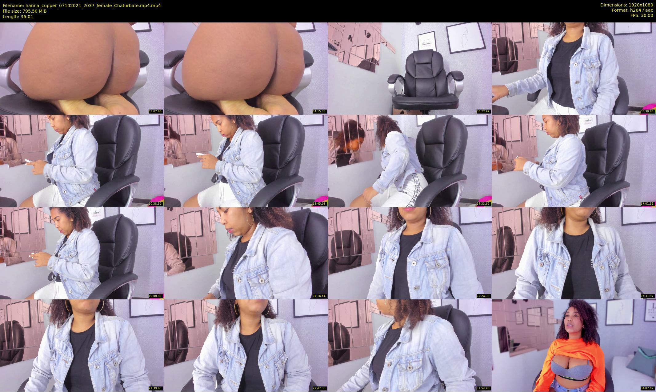 hanna_cupper — 37 minute Chaturbate female cam show recording, 1080p, Oct 7, 2021