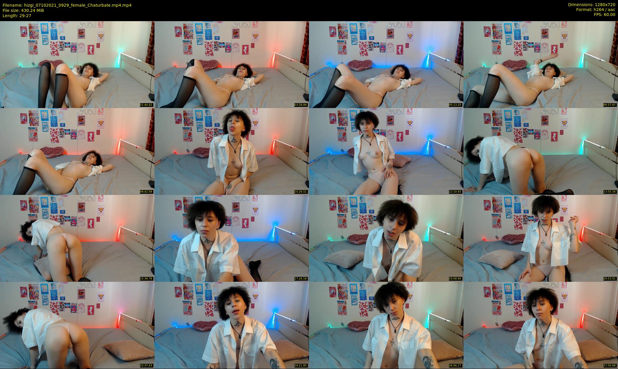 hizgi — 30 minute Chaturbate couple cam show recording, 720p, Oct 7, 2021